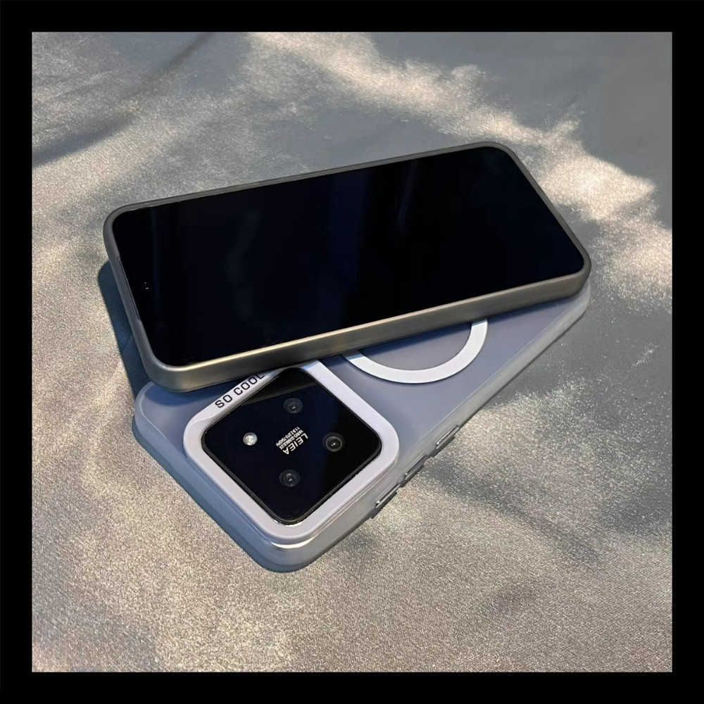 Matt Magnetic Charger อะคริลิค Hard Case สําหรับ Realme รูปที่ 4