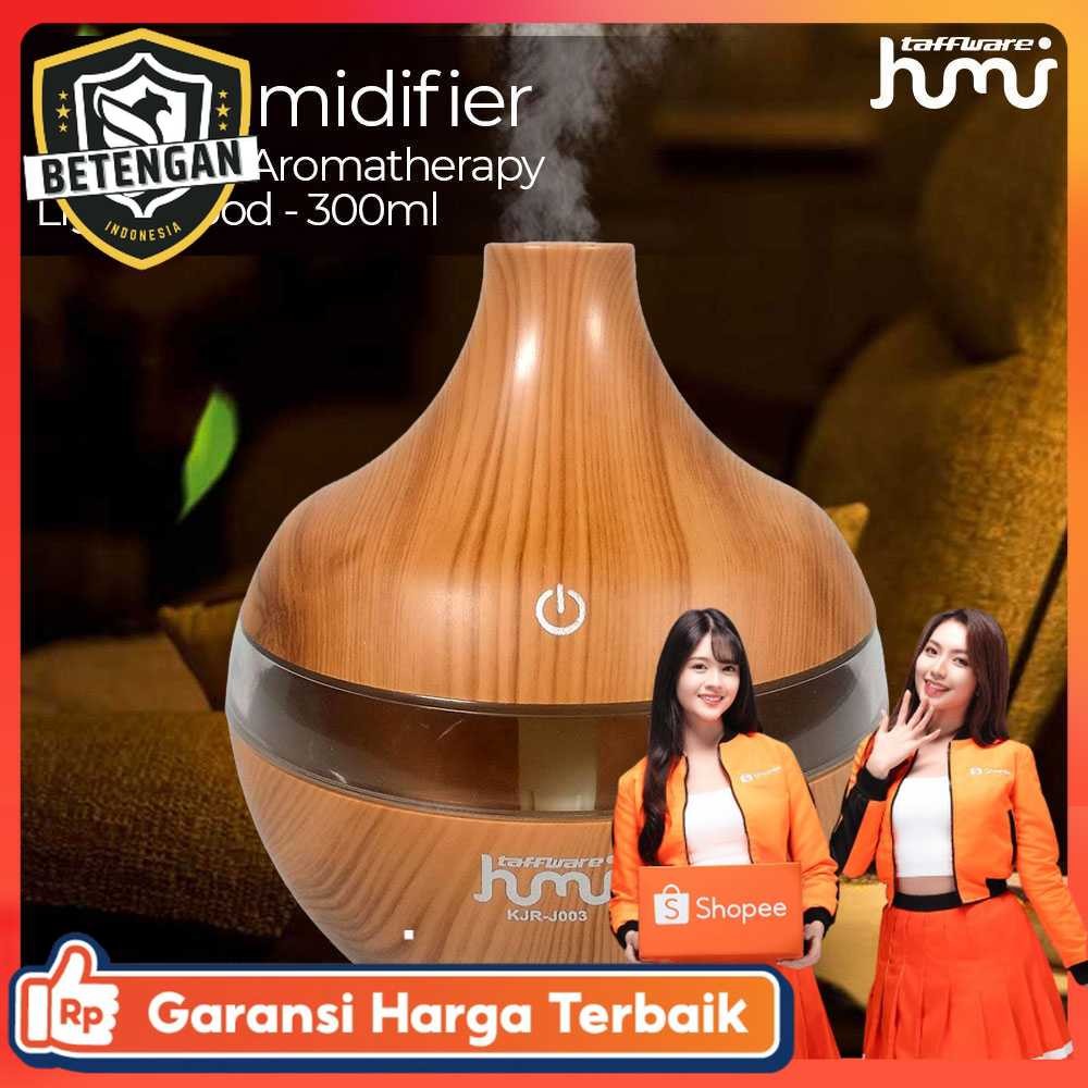 Taffiffware HUMI Air Humidifier Mini Ultrasonic Aroma Diffuser RGB 300ml - KJR-J003