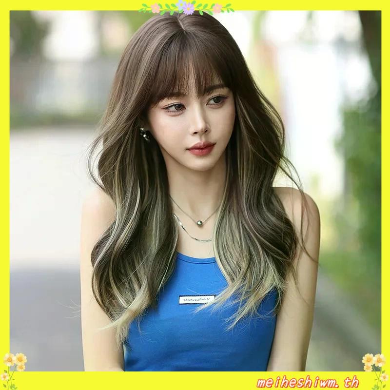 7jhh WIGS C-0364 วิกผมยาวหยิก สีเบจ สําหรับผู้หญิง