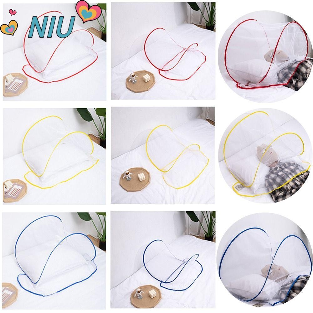 ฝาครอบกันยุงแบบพับได้-mini pop-up ป้องกันยุงสำหรับนอนตอนกลางคืนในฤดูร้อน