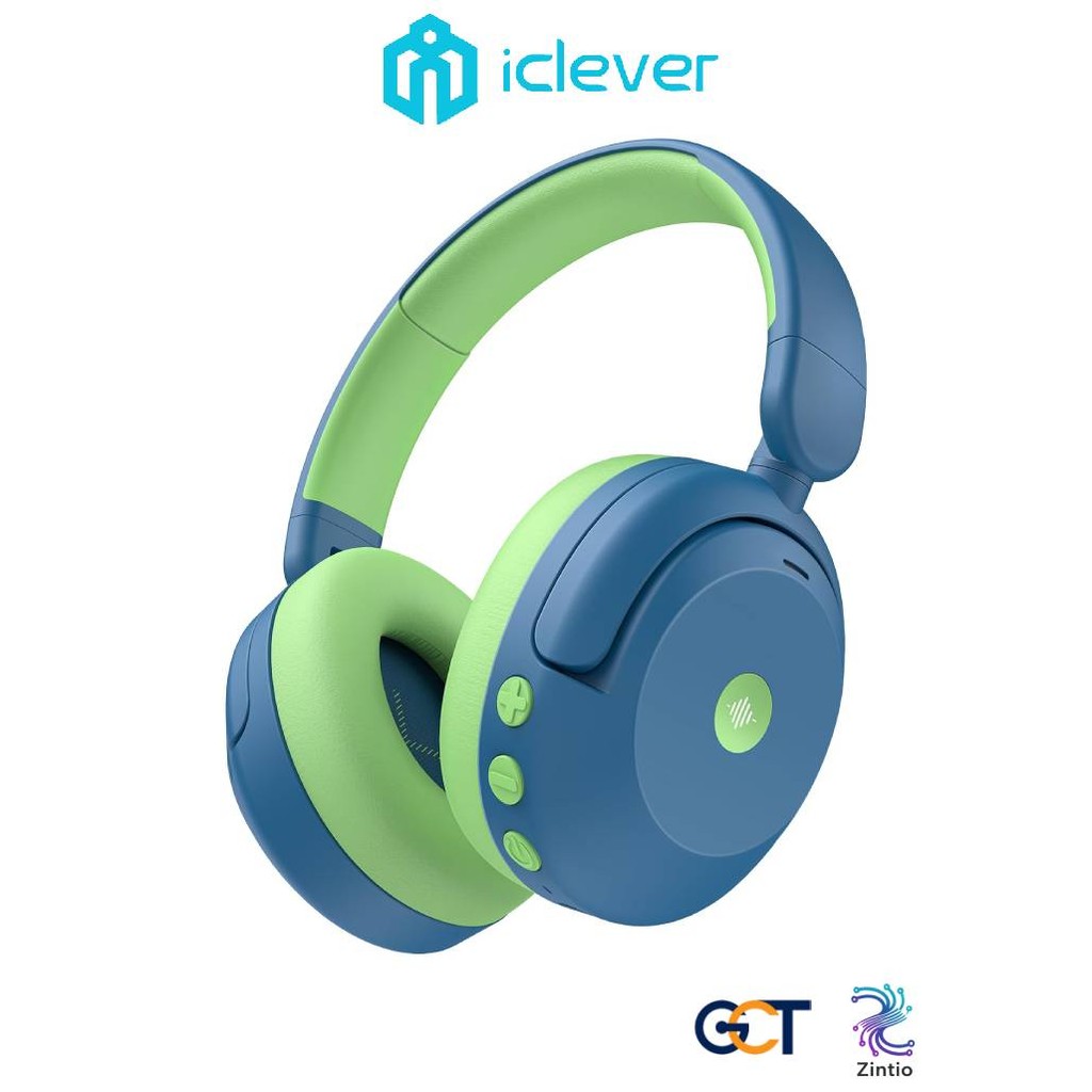 หูฟังเด็ก iClever BTH20 ANC Kids Headphone หูฟังตัดเสียงรบกวนปลอดภัยสำหรับเด็กๆ ประกันศูนย์ไทย1ปี