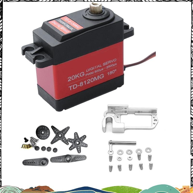 Super 20KG Digital Servo แรงบิดขนาดใหญ่ + 20KG Servo Parabolic สวิทช์อุปกรณ์ Aerial รถโยนอุปกรณ์สําห