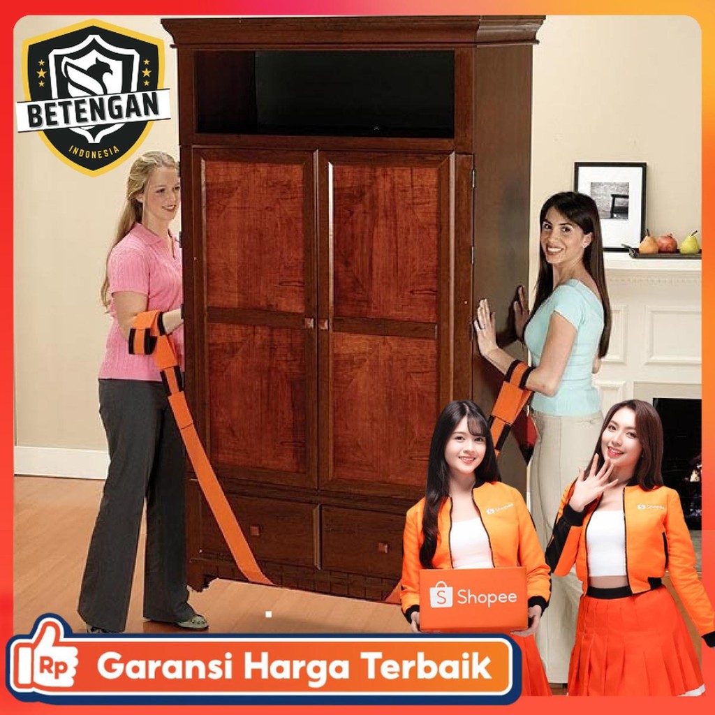 VKTECH ย้ายรถยกเฟอร์นิเจอร์ยกเชือก 2 ชิ้น - VK965