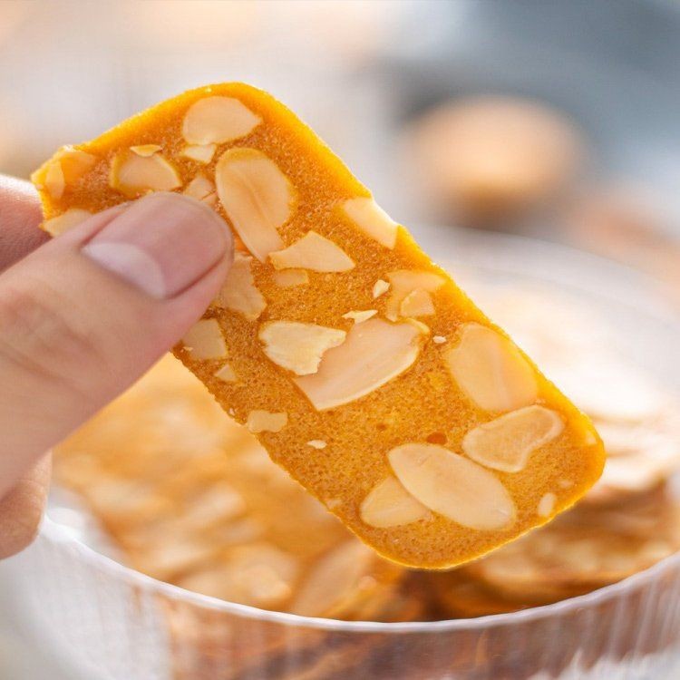 สไตล์ใหม่ Nut Crisp Chips บิสกิต Tonsand Almond Crispy Biscuits Coconut Crispy Biscuits Casual Snack