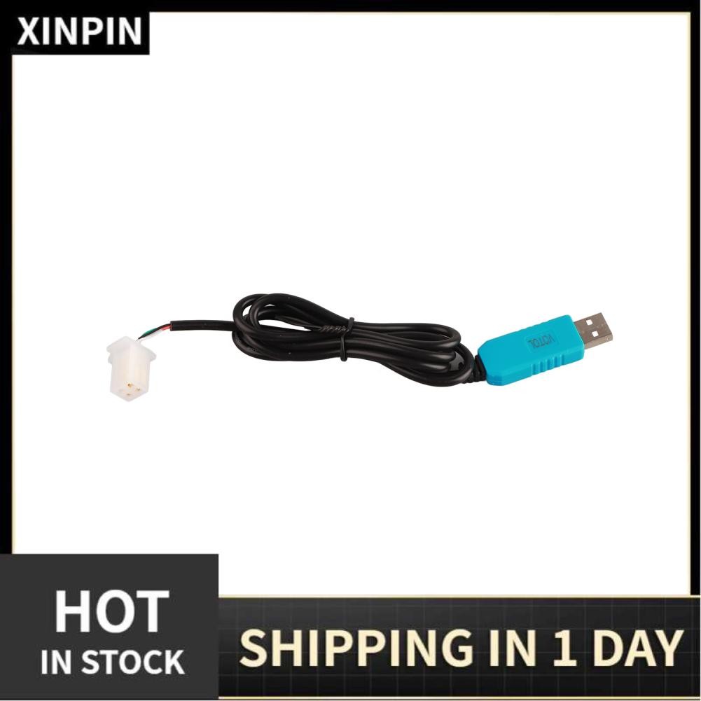 Xinpin XINPIN KEENSO RS323 สายเคเบิลรถจักรยานยนต์ไฟฟ้าสายเคเบิลที่ไวต่อ USB ถึง TTL พอดีสำหรับชิ้นส่