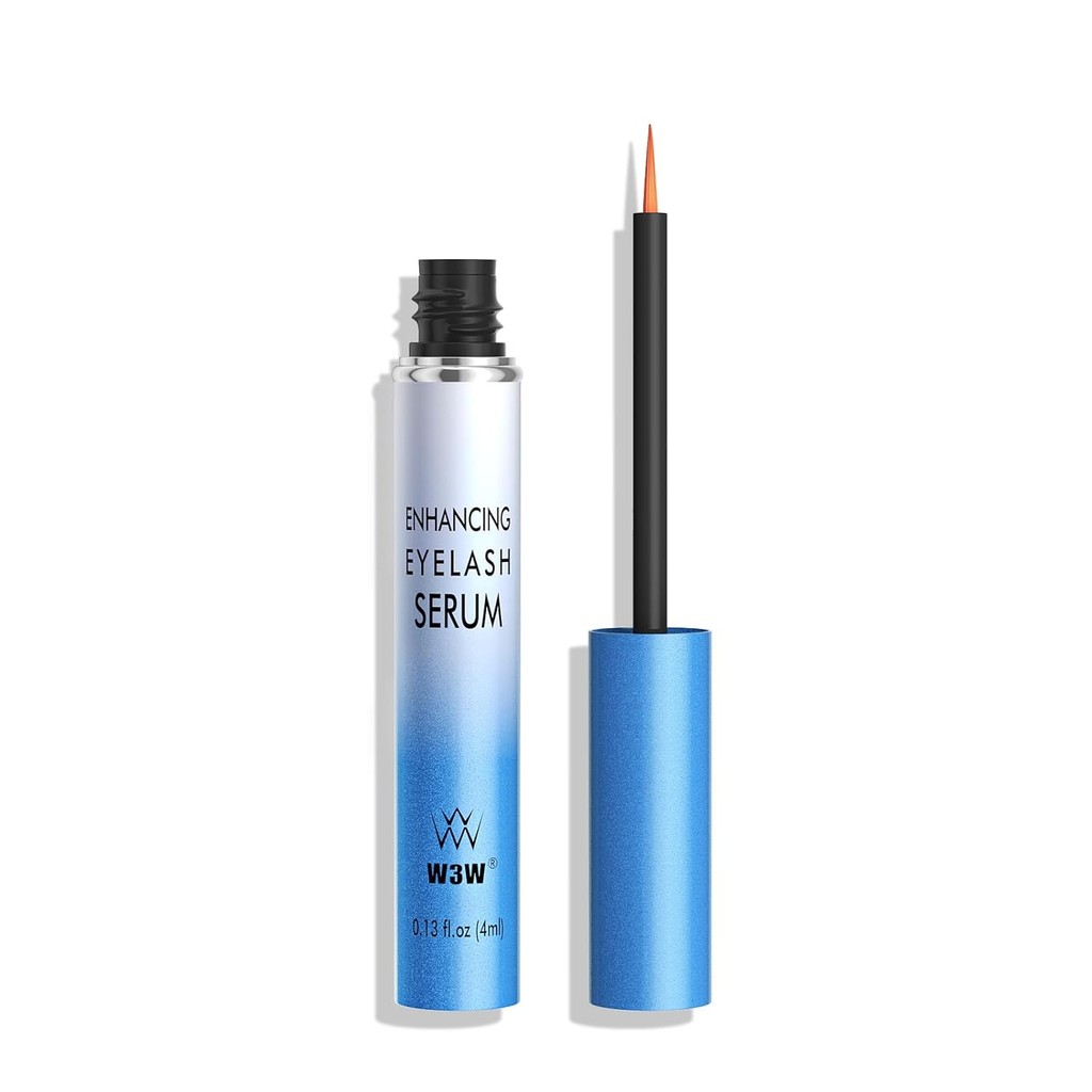 W3W Eyelash Growth Serum สําหรับขนตาหนา Stronger, Longer,Lash Serum เหมาะสําหรับ Lashes & Brows-4ml(