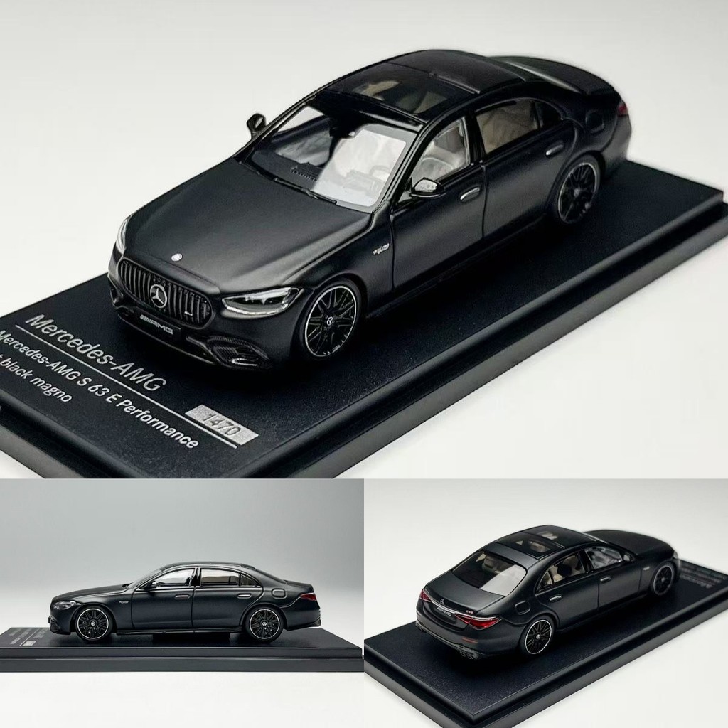Almost Real-AR 1/64 Mercedes-Benz AMG S63 E Performance โมเดลรถ รถของเล่น สําหรับเด็กผู้ชาย ของขวัญวันเกิด ของเล่นเด็ก รถสะสม#peetyeee