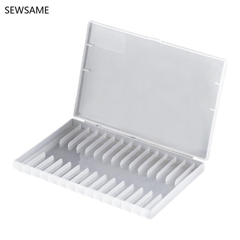 SEWSAME Fountain Pen Display Case 12 Slots Fountain Pen Organizer Box Light Weight