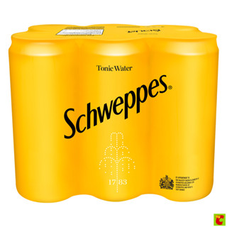 ชเวปส์ โทนิค วอเตอร์ 330 มล. 6 กระป๋อง