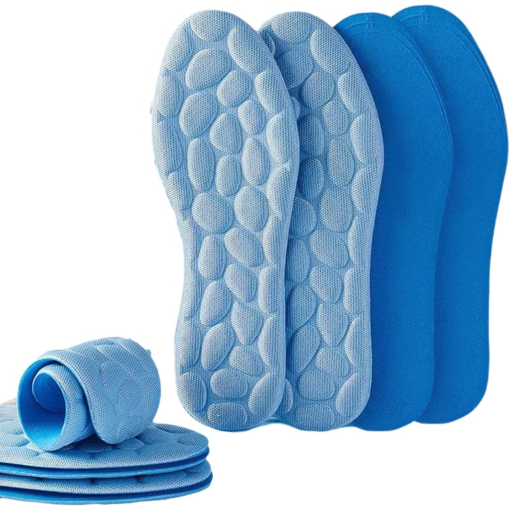 พื้นรองเท้า Bwoost Padel - 2 คู่ Bwoost Padel Softer Insoles สําหรับผู้ชายผู้หญิง, 4D Cloud Memery F