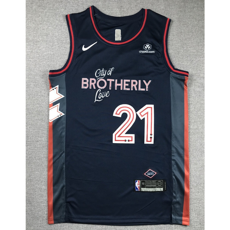 เสื้อทีมPhiladelphia 76ers หมายเลข#21 Embiid