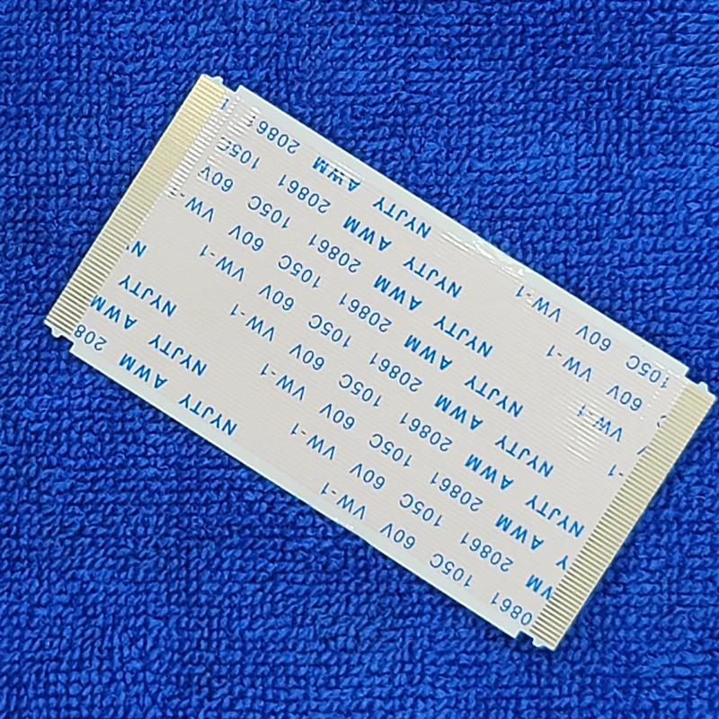 60Pin w/ Hook AWM 20706 / 20861 105C 60V VW-1 FFC สายริบบิ้น 60PIN FFC 60PFFC 60P 60P Logic board T-