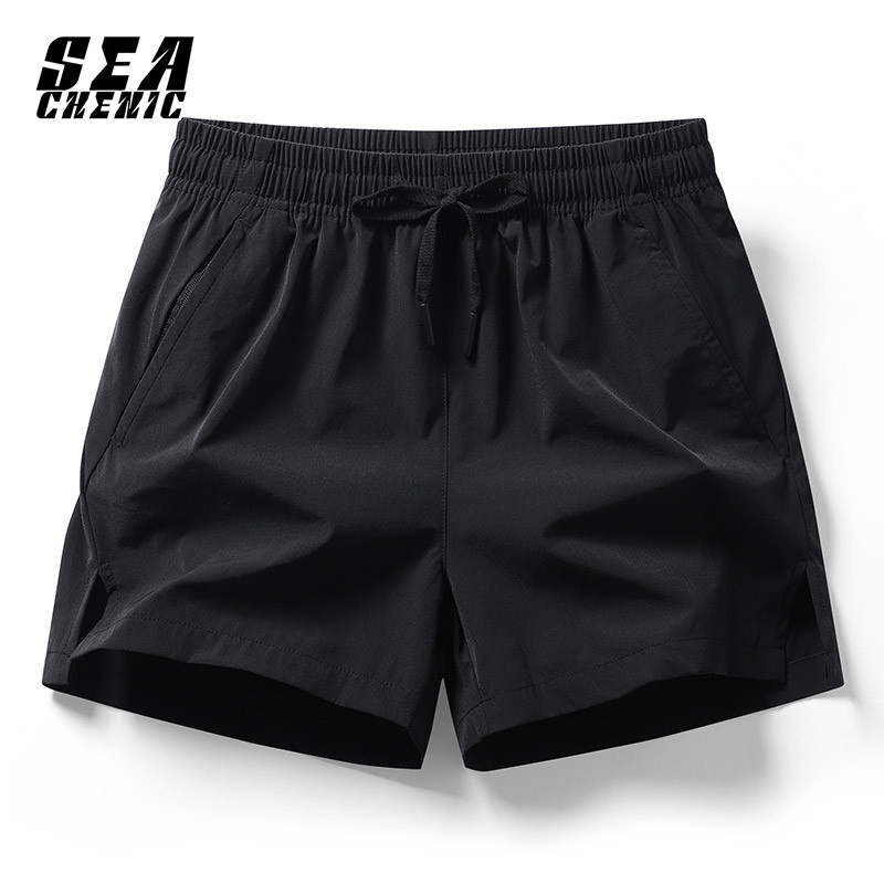 SEACHENIC NALLCHEER Sports Pants Mens Ice Silk Quick-Drying Running Shorts