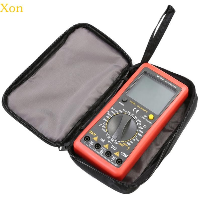 Xon Hard Travel สําหรับกรณีเปลี่ยน Fitting สําหรับมัลติมิเตอร์แบบดิจิตอลกระเป๋ามิเตอร์แบบพกพาอุปกรณ์อุตสาหกรรมคุณภาพ C