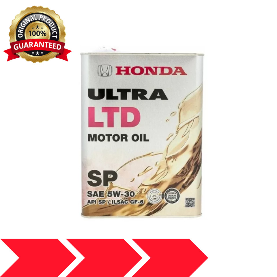 น้ํามันเครื่อง Honda Ultra LTD SN 5W-30/ 5W30 4L 08218-99974