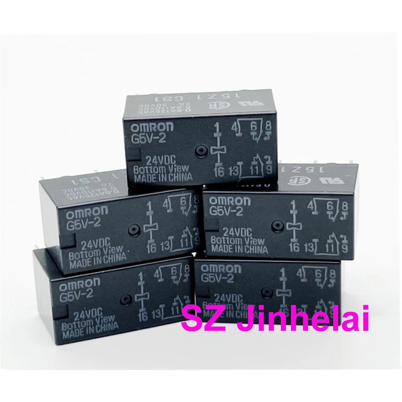 10pcs Omron แท้รีเลย์ Micro Relay G5V-1 G5V-2 G5V-2-H1 5VDC 12VDC 24VDC