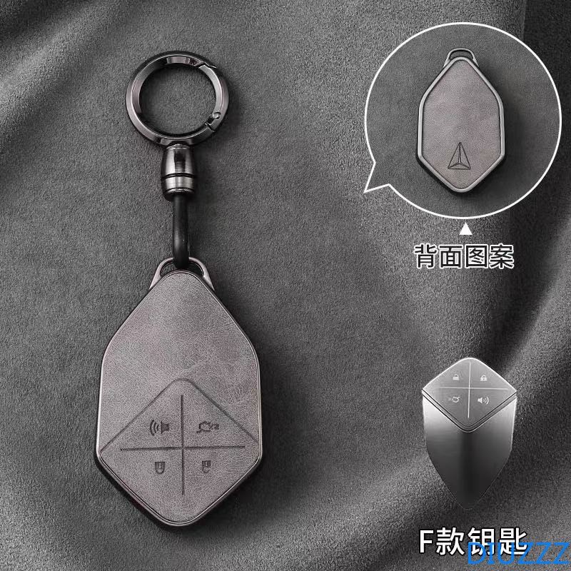 TPU + ฝาครอบกุญแจสไตล์หนังสําหรับ Changan Deepal SL03 S05 L07 ใหม่ S07 G318 S7 - เคสกุญแจป้องกันพวงกุญแจ - รูปที่ 5