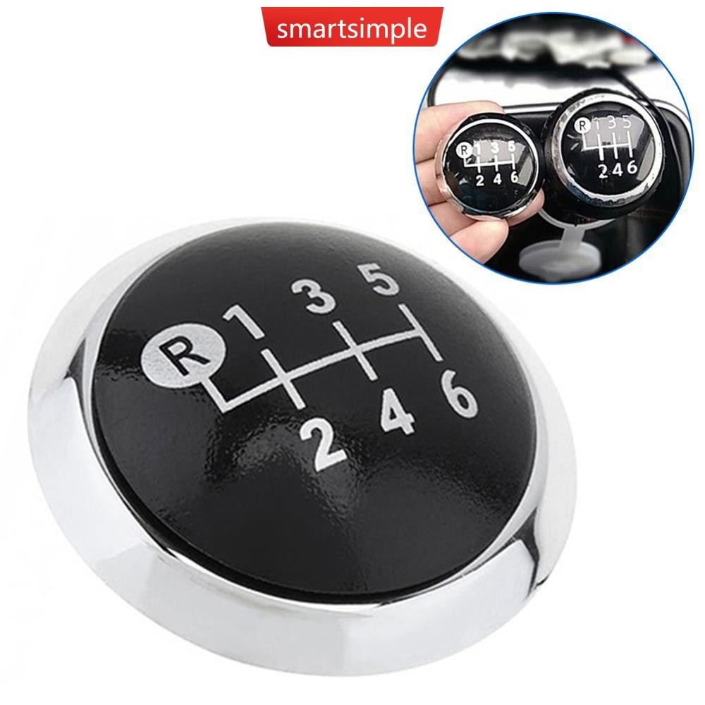 SMARTSIMPLE เกียร์รถเกียร์ Shift Knob Stick ฝาครอบสัญลักษณ์ Badge 5/6 ความเร็วสําหรับ TOYOTA Corolla
