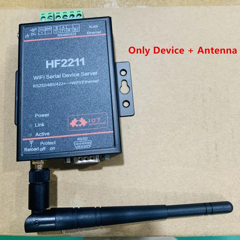 HF2211 Serial to WiFi RS232/RS485/RS422 ถึง WiFi/Ethernet Converter โมดูลสําหรับอุตสาหกรรมการส่งข้อม