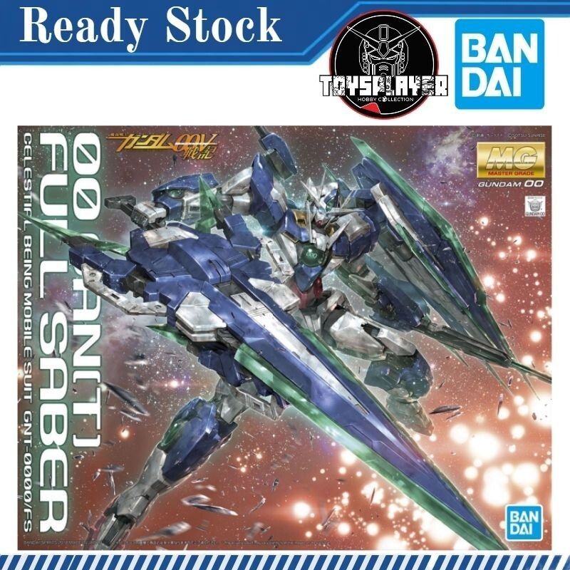 BANDAI MG 1/100 00 Qan[T] ชุดโมเดล Full Saber