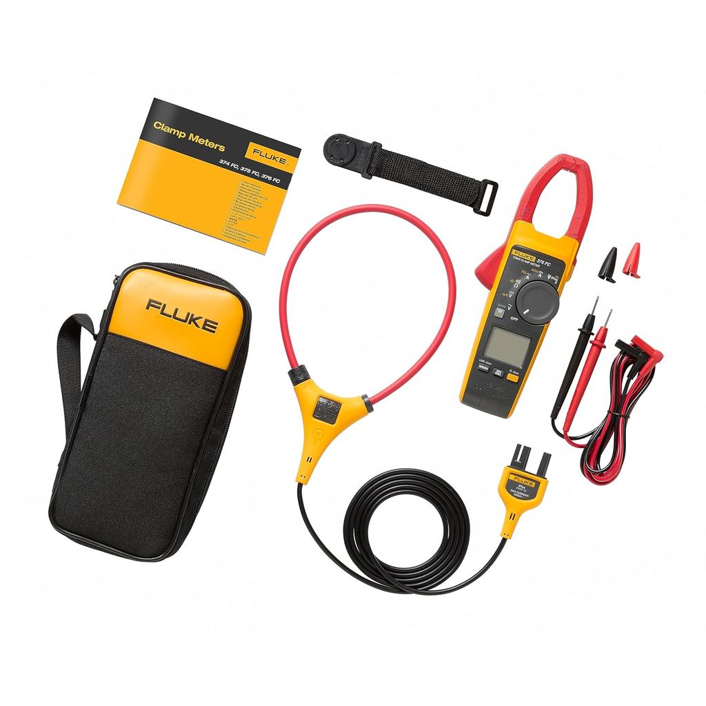 Fluke มืออาชีพ - FLUKE-376 FC 376 FC 1000A Ac/Dc TRMS แคลมป์ไร้สาย W/Iflex