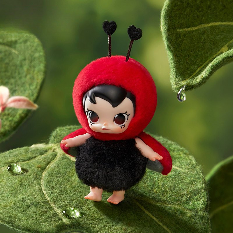 POPMART BABY MOLLY Buggy Roam Vinyl Pendant ของเล่นศิลปะ 5ZOX