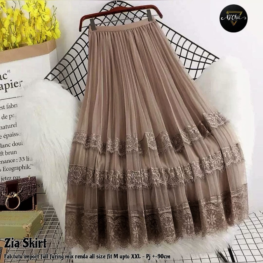 มีกลุ่มผู้ขายอีกครั้งขอแอดมิน er elrumi Zia Skirt • Tutu Skirt Mix Renda alya store