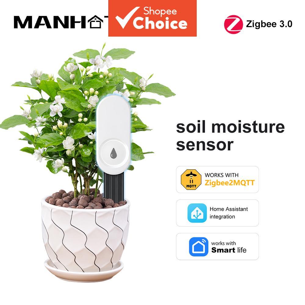 Zigbee 3.0 Smart Soil Moisture Tester – เซ็นเซอร์ความชื้นสําหรับพืชในฟาร์ม – APP Real Time Monitor – ทํางานร่วมกับ Zigbee2MQTT/HA