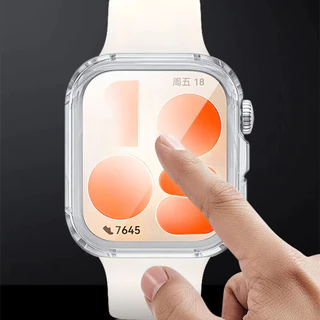 กรณี TPU for Huawei Watch Fit 5 4 3 / Huawei Watch Fit 5 Pro / 4 Pro อุปกรณ์เสริมปกป้องหน้าจอกรอบกันชนอ่อนเต็ม