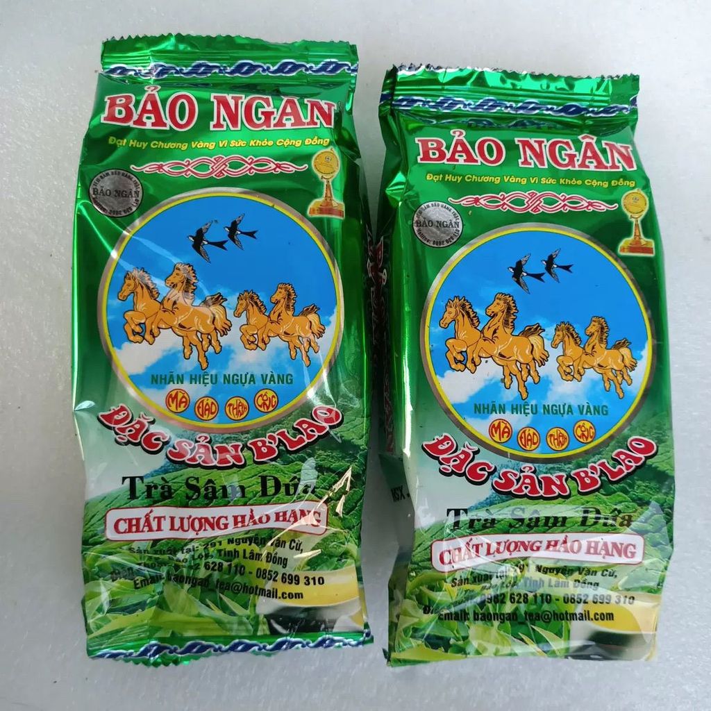ชาเขียวกล้วยไม้เวียดนาม BAONGANTraDuaDANHTRA70 ชามะลิพรีเมี่ยมนําเข้าจากเวียดนาม