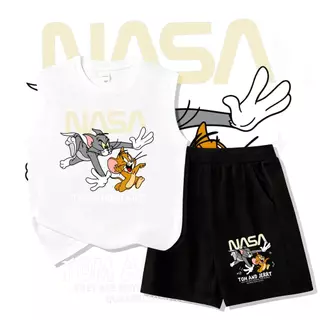 [COD]（ชุดเสื้อกั๊กและกางเกงสั้นเด็ก） NEW!!!!!!! ชุดเด็กรุ่นใหม่ปี 2026 ชุดเด็กแฟชั่นสไตล์เกาหลี ฮิตมากใน COD ชุดเ