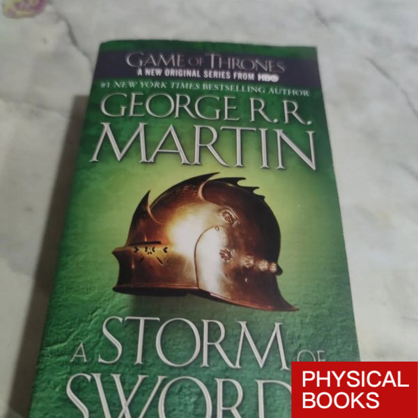 1216 หนังสือมือสองต้นฉบับ A Storm of Swords:A Song of Ice and Fire HH
