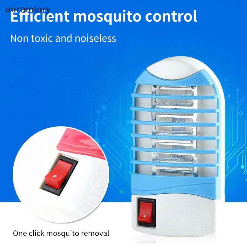 Auramiory] โคมไฟฆ่ายุงไฟฟ้า USB อันทรงพลัง LED Fly เครื่องดักแมลง Zapper Mute ปลอดภัยสําหรับเด็กห้องนั่งเล่นห้องนอนใหม่