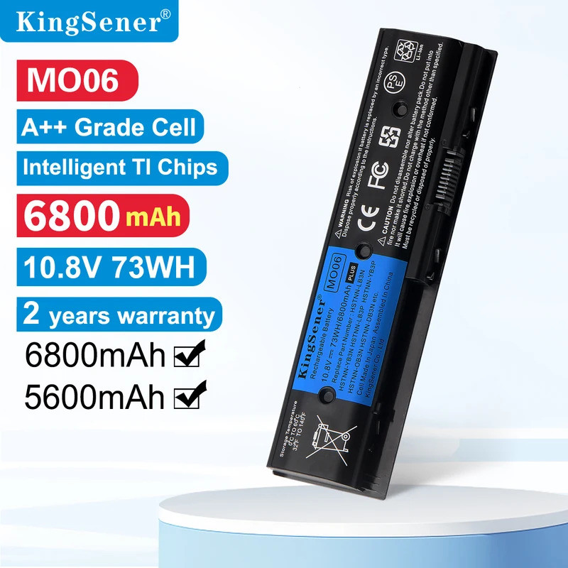 KingSener MO06 แบตเตอรี่แล็ปท็อปสําหรับ HP Pavilion DV6-7000 DV6-8000 DV7-7000 672326-421 672412-001