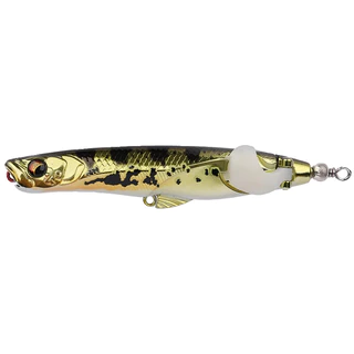 2024 BONE RACEJET Surface Bomber 130F 26g, Long Cast Topwater Lure พร้อมใบพัด