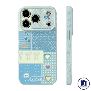 สำหรับ IPhone 16 7 8 15 Plus XR X XS Max Air 17 12 15 13 16 14 Proเคสหัวใจฟอง ตุ๊กตาปลาน่ารัก พร้อมตุ๊กตา สไตล์ฮิต