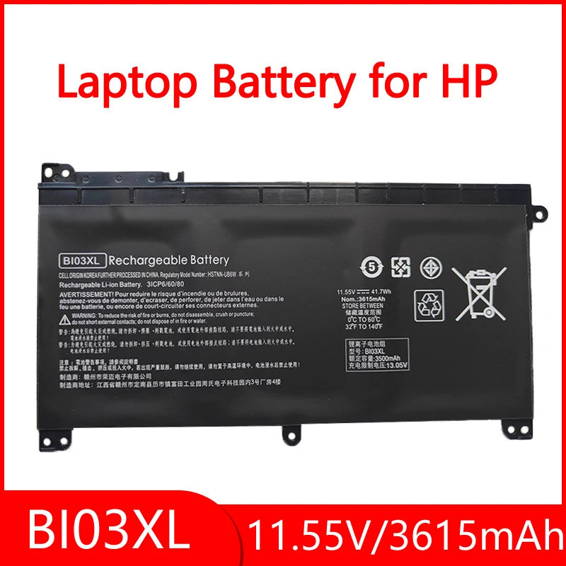 BI03XL ON03XL แบตเตอรี่แล็ปท็อปสําหรับ HP Elitebook X360 1030 G2 Series HSTNN-IB7O IB70 HSN-I04C 863