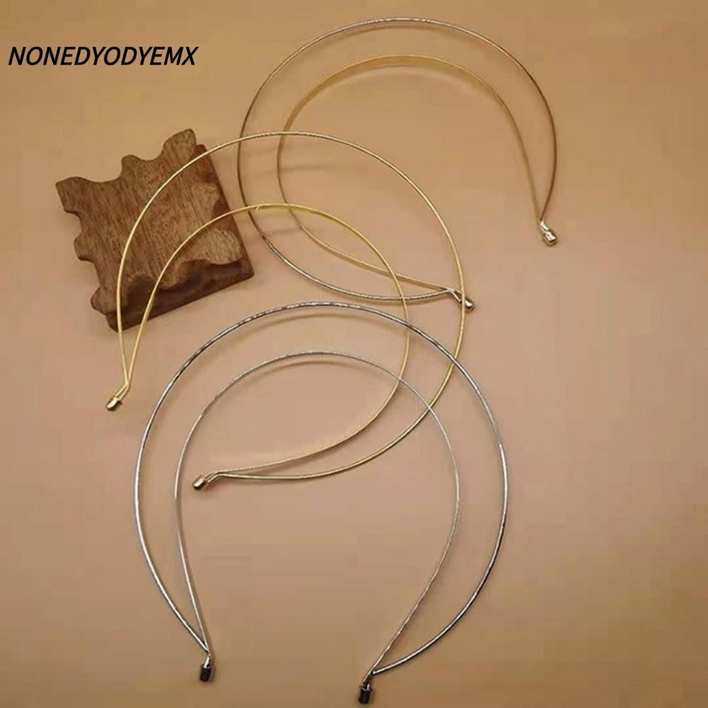 NONDYOMX ที่คาดผมนางฟ้าเทพธิดา, มงกุฎผมรัศมี DIY หลายชั้น, โลหะย้อนยุคทองเงินผม Hoop งานแต่งงานเจ้าสาว