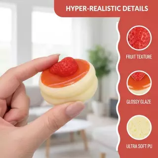 [Boloni] ครีม Blaster เค้ก Squishy ของเล่นบรรเทาความเครียดฟื้นตัวช้า Soft Squeeze Sensory Fidget ของเล่นสําหรับเด็กผู้ใหญ่ห้องเรียนลดความวิตกกังวลใหม่