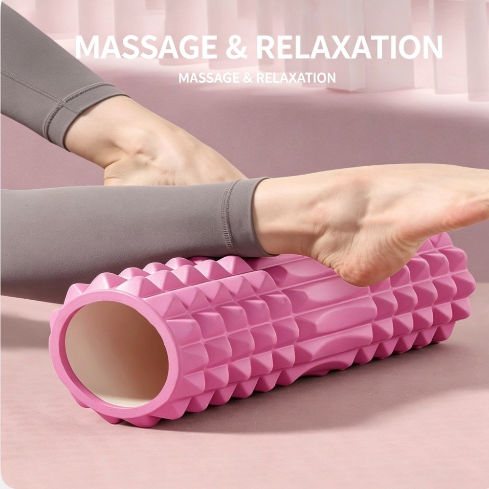 Crescent Spike Foam Roller Foam Roller EVA ลึกเนื้อเยื่อนวด Roller โยคะกล้ามเนื้อผ่อนคลายสําหรับขากล