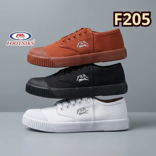 🔥ลูกค้าใหม่ 1 บาท💯 Footniks รองเท้าผ้าใบนักเรีย รุ่นT09-F205 คุณภาพเทียบ Gold city ไซส์ 31-45