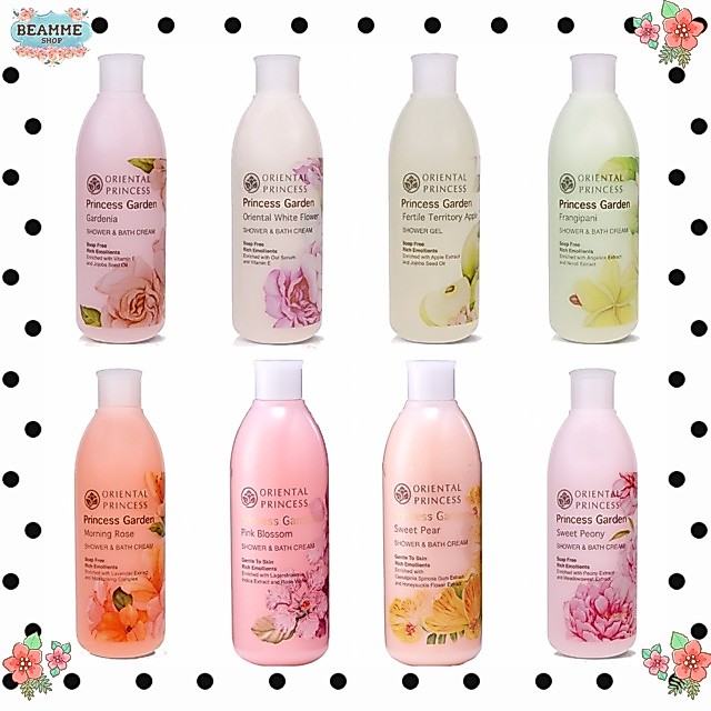 ครีมอาบน้ำกลิ่นดอกไม้ Princess Garden  Shower & Bath Cream