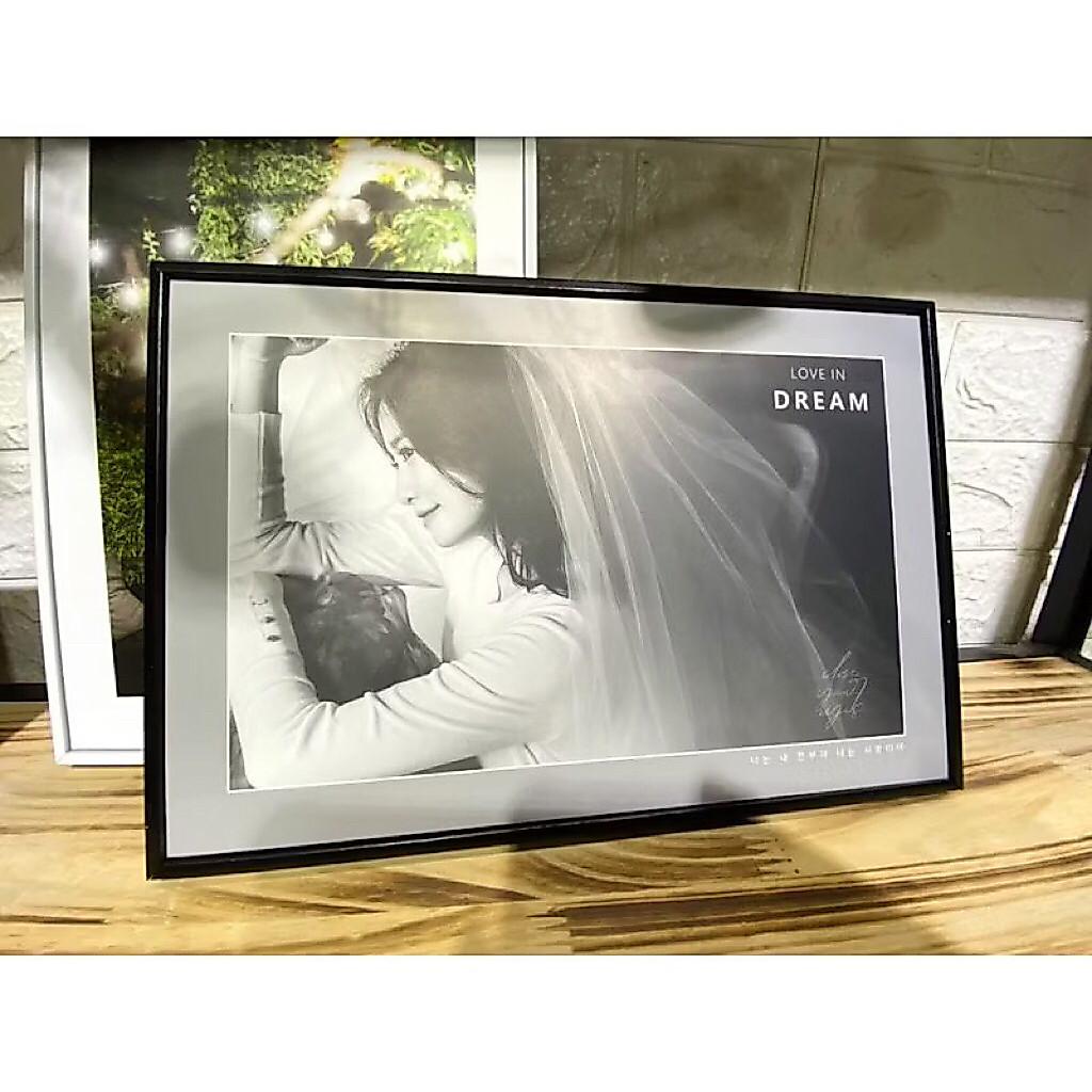 กรอบรูป 40x60, 40x50, ผิวกระจก/ผิวไมก้า, กรอบรูปติดผนังราคาถูก