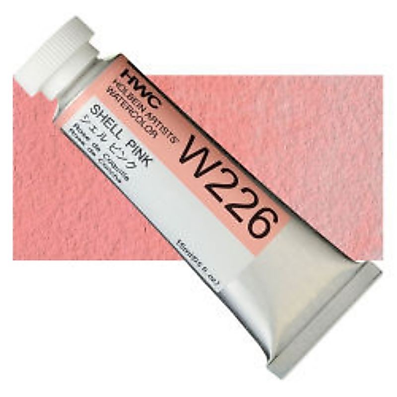 Shell pink W026/W226 Series A  5/15ml สีน้ำโฮลเบน Japan Holbein Artist Watercolor ホルベイン透明水彩絵具