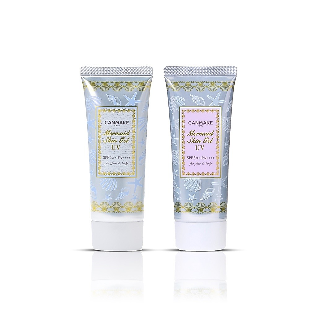 ♦️ของแท้·ส่งด่วน·ถูก♦️Canmake Mermaid Skin Gel UV SPF50+PA++++ : แคนเมค กันแดด เนื้อเจล x 1 ชิ้น dayse CAM