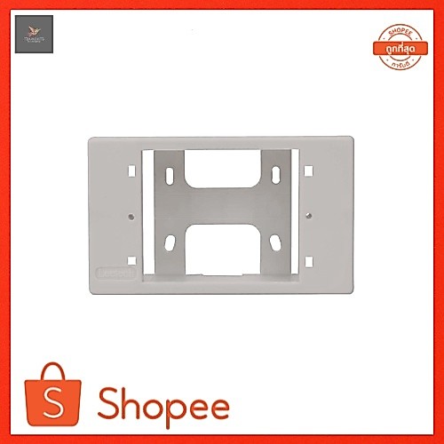 บล็อกลอย plastic wall box บล็อกลอยพลาสติก กล่องพลาสติกติดผนังลอย กล่องลอย รุ่นเกรดดี ใช้สำหรับยึดผนั