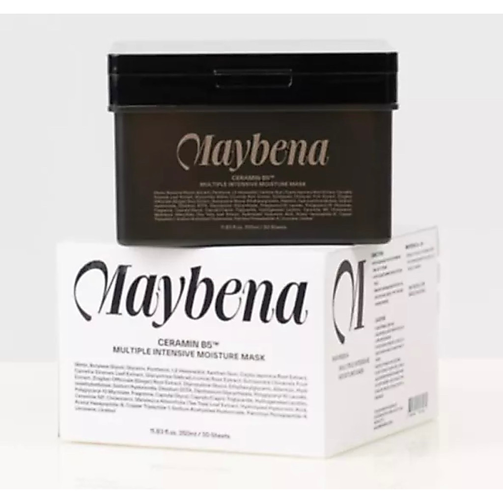 🇰🇷แท้💯Maybena mask pack30sheetsมาร์คแผ่นให้ความชุ่มชื่น ลดเลือนริ้วรอย
