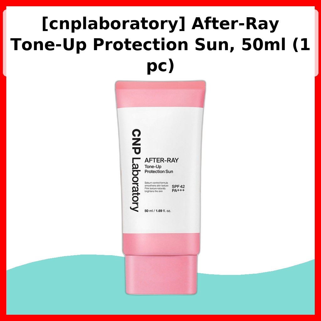 [cnplaboratory] After-Ray Tone-Up Protection Sun, 50ml (1 ชิ้น) / ครีมกันแดดเกาหลี / Tone-Up Effect 
