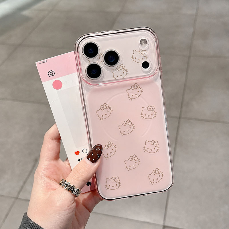 For iPhone เคสไอโฟน แมวน้อยสีดำ 11 12 13 14 15 16 17 PLUS B4PRO MAX X XS เปลือกที่เรียบง่าย MAX XR 7/8PLUS