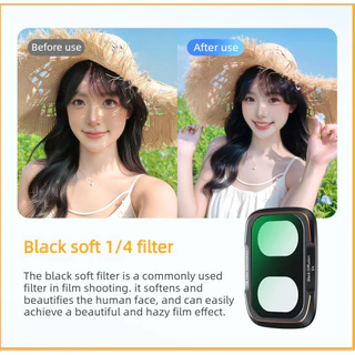 K&F Concept DJI OSMO Pocket 4 Pro Filter - UV/CPL/ND/Black Mist/Anti-Light Pollution...